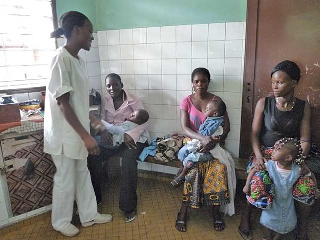 Centre de santé à Brazzaville