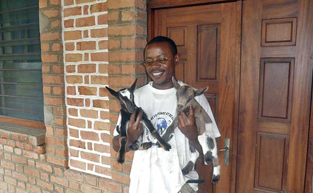Frère Dieudonné CIZUNGU de la communauté marianiste de Voka