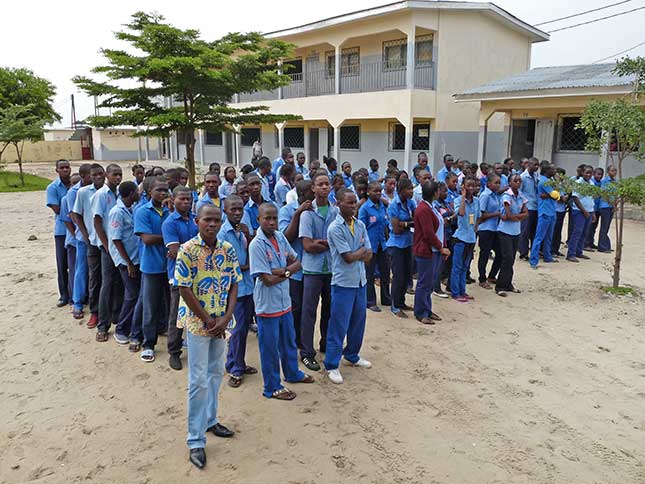Collège Sainte Rita à Brazzaville