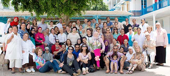 le personnel à Tunis