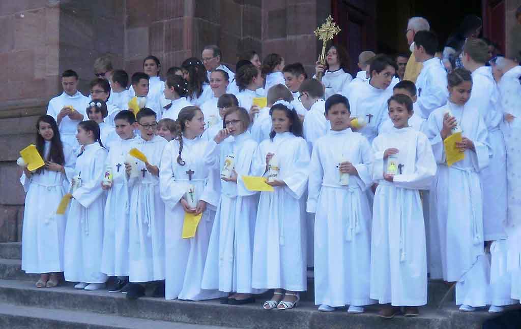 Profession de foi à Saint Dié