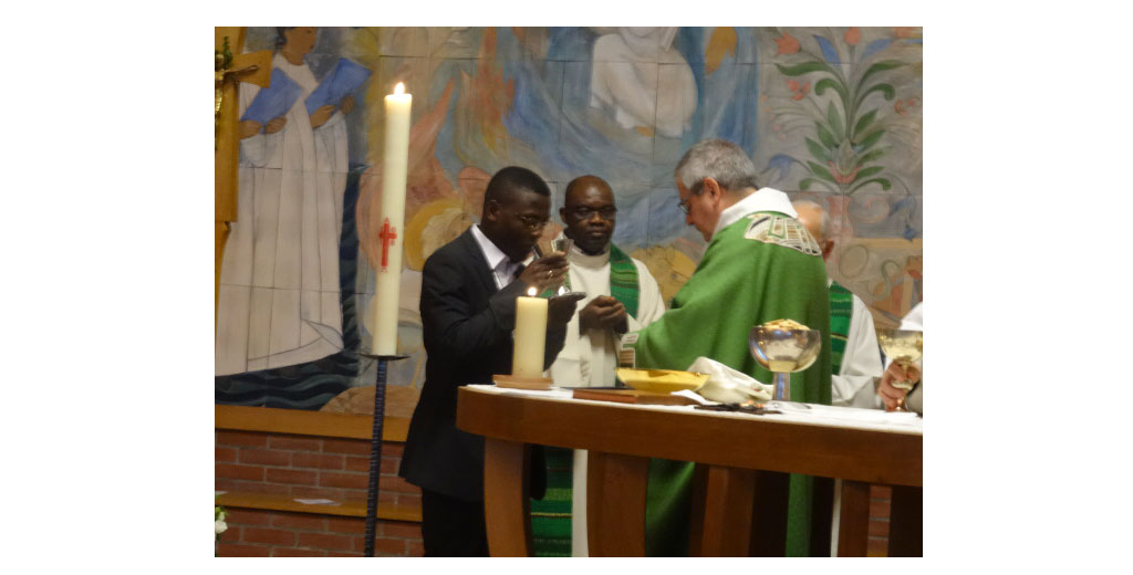Par l'Eucharistie